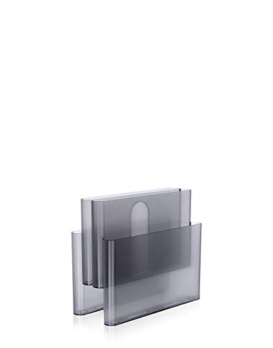 Kartell Magazine Rack, Rauch Kartell Magazine Rack, Rauch von Kartell