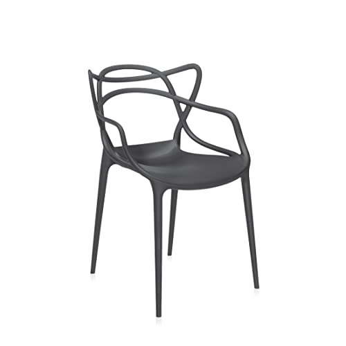 Kartell Masters, Stuhl, Schwarz, 2er-Satz von Kartell