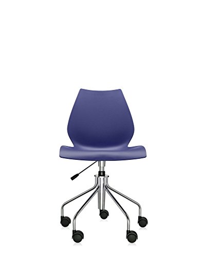 Kartell Maui Essstühle, Plastik, blau, 52 x 85 x 58 cm von Kartell