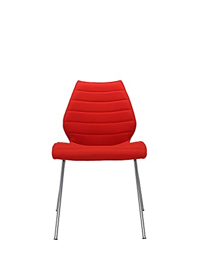 Kartell Maui Soft Sessel, Plastik, rot, 56 x 85 x 55 cm von Kartell