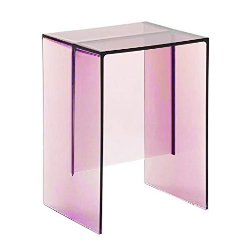 Kartell Max-Beam Hocker/Beistelltisch, Plastik, pink, 27 x 33 x 47 cm von Kartell