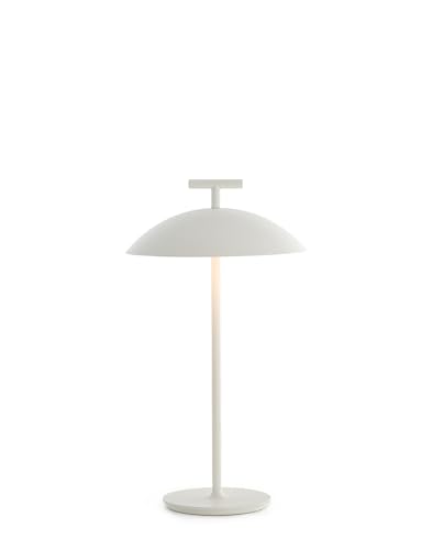 Kartell Mini Geen-A, Tischleuchte, Dimmbare Batterieversion, H 36,5 cm, Weiß Kartell Mini Geen-A, Tischleuchte, Dimmbare Batterieversion, H 36,5 cm, Weiß von Kartell