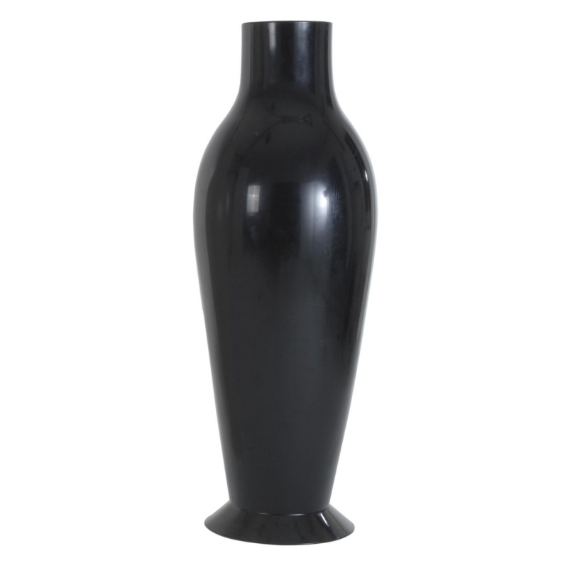 Kartell - Misses Flower Power Vase - glänzend  schwarz/durchgefärbt von Kartell