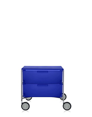 Kartell Mobil, Plastik, blau, 47.5 x 48 x 49 cm von Kartell