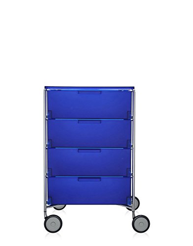 Kartell Mobil, Plastik, blau, 47.5 x 78 x 49 cm von Kartell