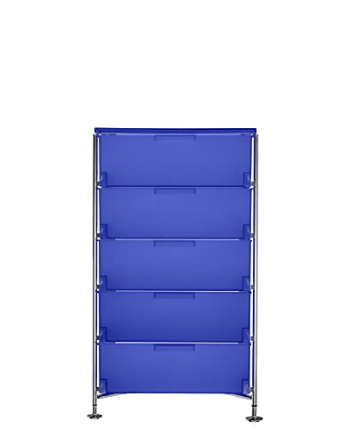 Kartell Mobil, Plastik, blau, 47.5 x 86 x 49 cm von Kartell