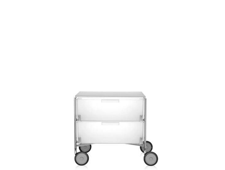 Kartell Mobil Aufbewahrungsbox 2 weiß, Designer Antonio Citterio/Glen Oliver Löw, 48x49x47.5 cm Kartell Mobil Aufbewahrungsbox 2 weiß, Designer Antonio Citterio/Glen Oliver Löw, 48x49x47.5 cm von Kartell