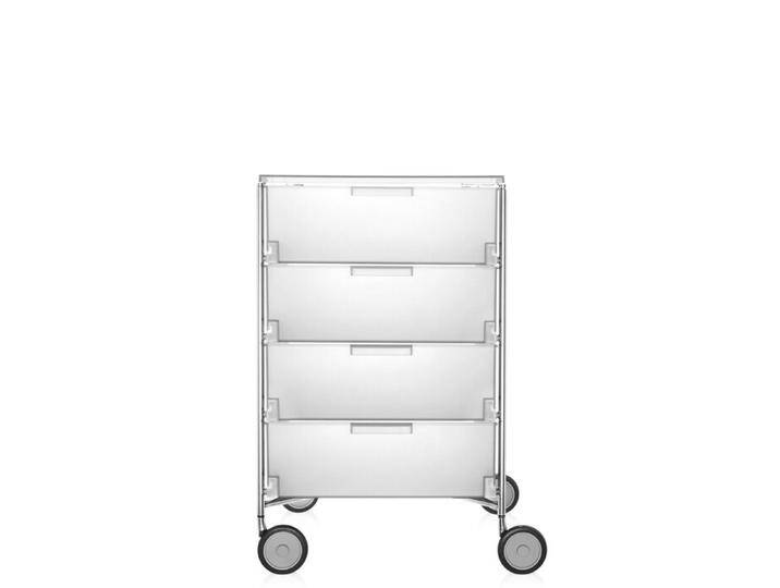 Kartell Mobil Aufbewahrungsbox 4 weiß, Designer Antonio Citterio/Glen Oliver Löw, 78x49x47.5 cm Kartell Mobil Aufbewahrungsbox 4 weiß, Designer Antonio Citterio/Glen Oliver Löw, 78x49x47.5 cm von Kartell