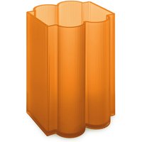 Kartell - Okra Vase, H 24 cm, orange von Kartell