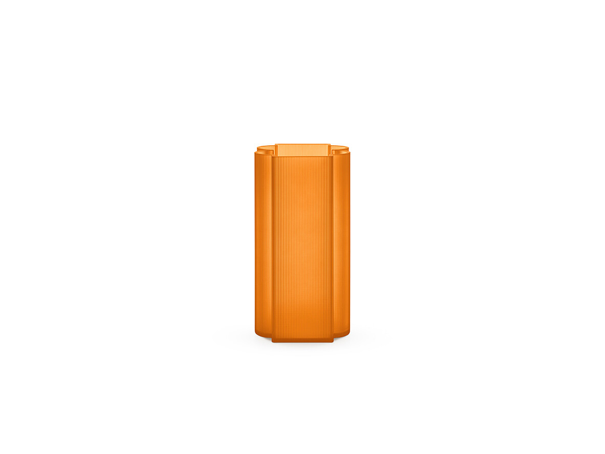 Kartell - Okra Vase Tall Orange Kartell von Kartell