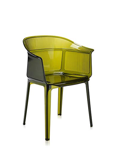 Kartell Papyrus Sessel, Grün, 49 x 79 x 60 cm von Kartell