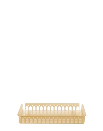 Kartell Piazza, Tablett, L 48 x W 37 cm, Beige von Kartell