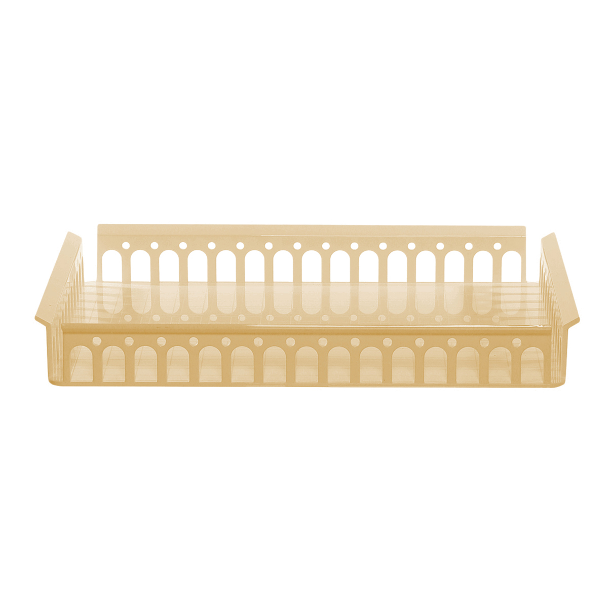 Kartell - Piazza Tablett - beige/LxBxH 48x37x6cm von Kartell