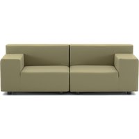 Kartell - Plastics Tech Fabric 2 Sitzer Sofa von Kartell