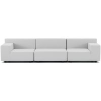 Kartell - Plastics Tech Fabric 3-Sitzer Sofa von Kartell