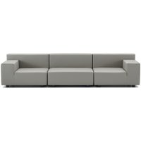 Kartell - Plastics Tech Fabric 3-Sitzer Sofa von Kartell