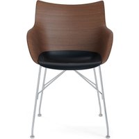 Kartell - Q Wood Armlehnstuhl von Kartell