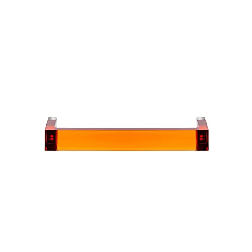 Kartell Rail Handtuchhalter, Plastik, dunkel orange, 30 x 4 cm von Kartell