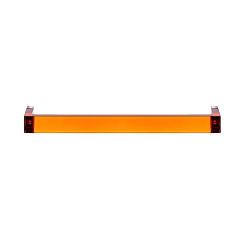 Kartell Rail Handtuchhalter, Plastik, dunkel orange, 45 x 4 cm von Kartell