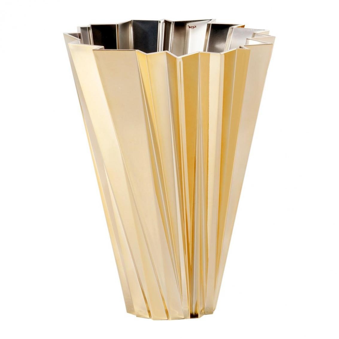 Kartell - Shanghai Vase - gold/glänzend von Kartell