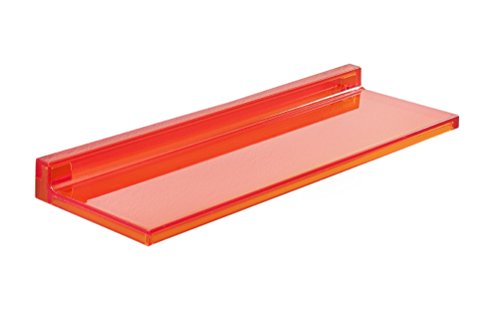 Kartell Shelfish, Orange Dark, 15 x 4 x 45 cm von Kartell