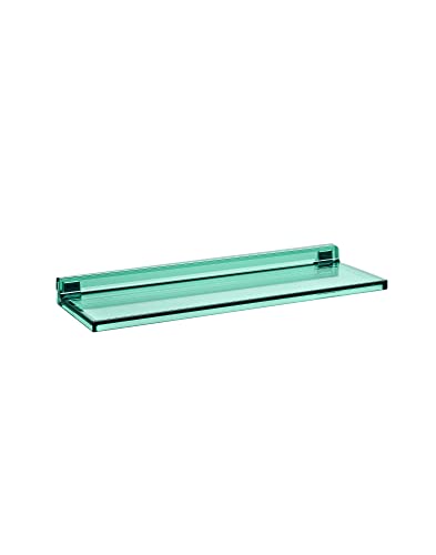 Kartell Shelfish Ablageregal, PMMA, Green, 45,2 cm x 15,5 cm x 4 cm von Kartell