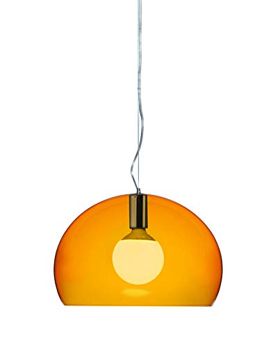 Kartell Small Fl/Y, Suspension Lamp, Orangefalben von Kartell