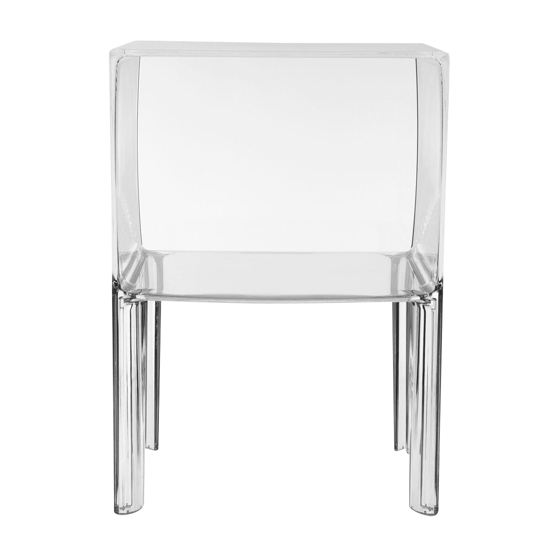 Kartell - Small Ghost Buster Nachttisch - transparent/transparent von Kartell