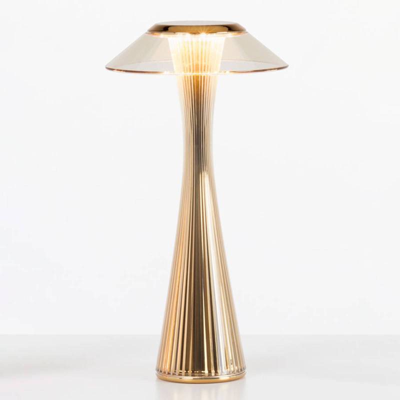 Kartell Space - LED-Designer-Tischleuchte, gold von Kartell