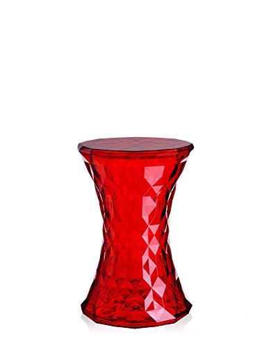 Kartell Stone, Hocker, Rot von Kartell