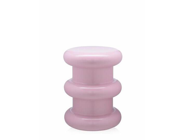Kartell Taburett Pilastro rosa, Designer Ettore Sottsass, 46 cm von Kartell