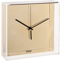 Kartell - Tic & Tac Wanduhr, Gold von Kartell