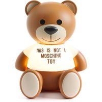 Kartell - Toy Moschino Teddy-Bär-Tischleuchte, transparent / braun von Kartell