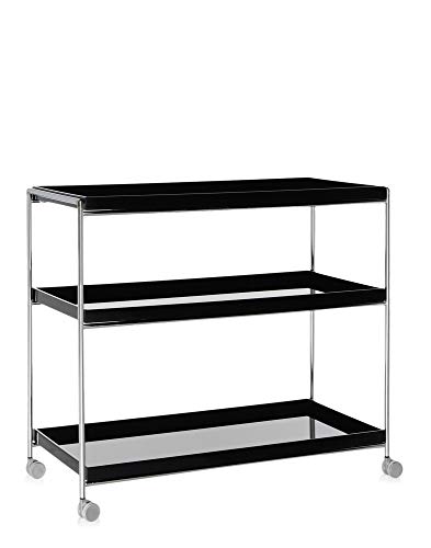 Kartell Trays, Schwarz, 40 x 72.5 x 80 cm von Kartell