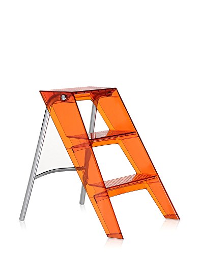 Kartell Upper, Leiter, Orange Rot von Kartell