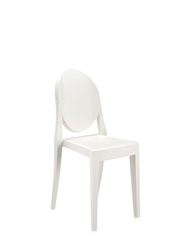 Kartell Victoria Ghost, Stuhl, Schwarz, 2er-Satz von Kartell