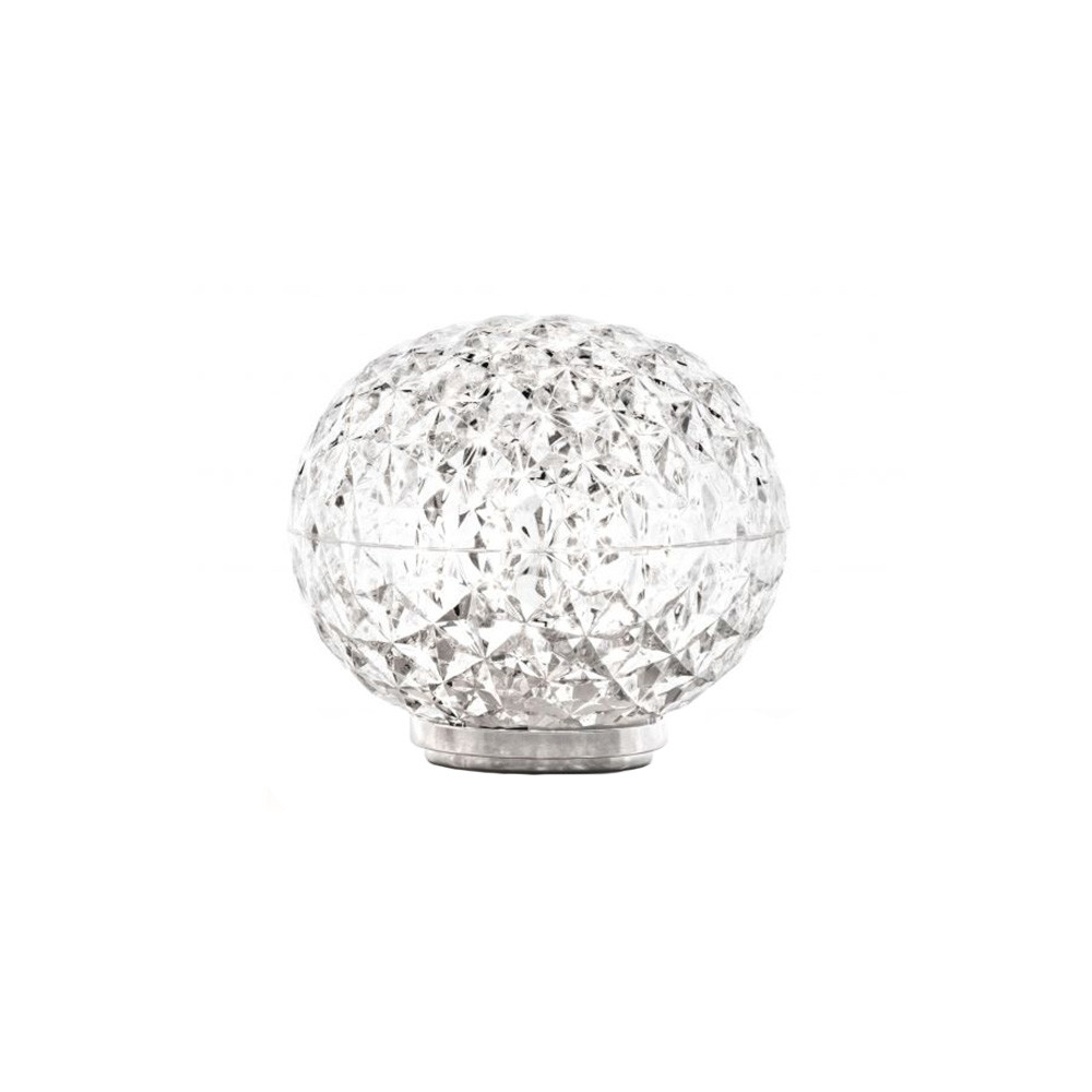 Kartell - Mini Planet Plug Tischleuchte Crystal von Kartell