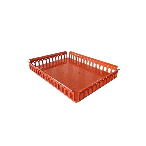 Thermoplastik Tablett quadratisch rot, Kartell von Kartell