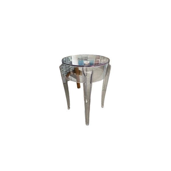 Transparenter Barhocker Charles Ghost von Philippe Starck, Kartell von Kartell