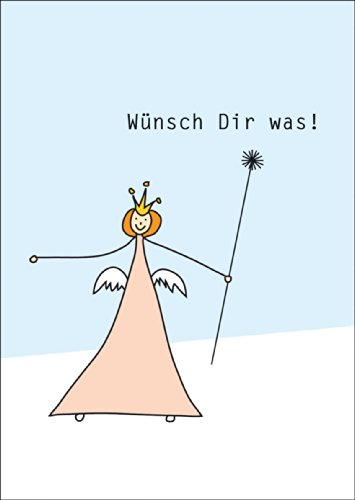 Gutschein Karte mit Wünsch Dir was! Fee von Kartenkaufrausch