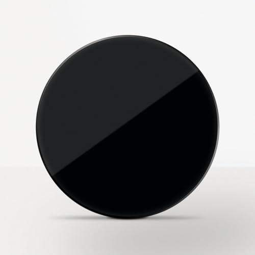 3-10mm Acrylglas Kreis PMMA GS Schwarz glänzend Zuschnitt Laserschnitt nach Maß laserpoliserte Kante rund Größe Wählbar (10 mm, 550 mm Durchmesser) von Kartenmachen.de