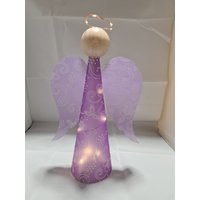 Manuela Lichterengel Schutzengel Glücksengel Leuchtengel Mit Led von Kartenpower