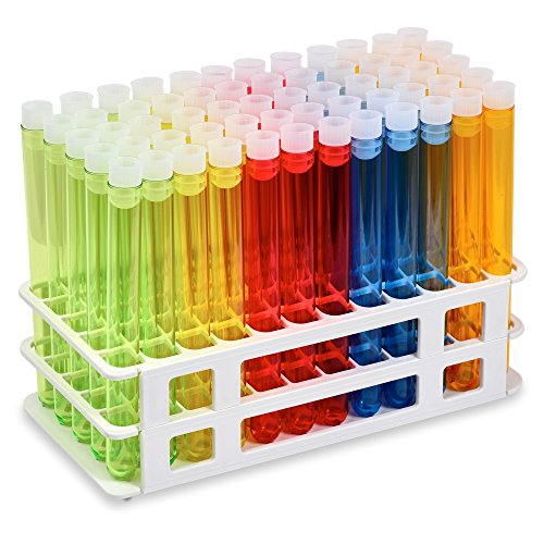 - Kit, mit Weiß Kunststoff Rack, 60 je 16 x 150 mm sortiert Kunststoff PS und 16 mm natur Flansch Kappen (je) Karter Scientific 402s2 von Karter Scientific