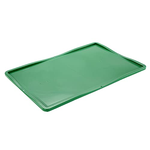 Karton EU Deckel für Euroboxen 60x40 cm grün Auflagedeckel lebensmittelecht Eurobehälter Transportbox Lagerbox Behälter Lagerkiste Stapelbox Karton EU Deckel für Euroboxen 60x40 cm grün Auflagedeckel lebensmittelecht Eurobehälter Transportbox Lagerbox Behälter Lagerkiste Stapelbox von Karton