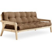 KARUP Design - Grab Sofa, Kiefer natur / mocca (755) von Karup