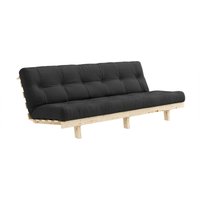 Karup Design - Lean Schlafsofa, Kiefer natur / dunkelgrau von Karup