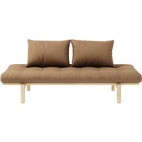 KARUP Design - Pace Daybed, Kiefer natur / mocca (755) von Karup