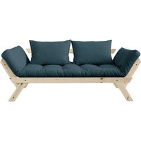 KARUP Design - Bebop Sofa, Kiefer natur / petrolblau von Karup