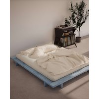 Karup Design Bettgestell "JAPAN BED, Futonbett, Bodenbett, Holzrahmen, Jugendbett, Holzbett", Massivholzbett mit Lattenrost, Kiefer massiv, Doppelbett ohne Kopfteil von Karup Design