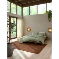 Karup Design Bettgestell "JAPAN BED, Futonbett, Bodenbett, Holzrahmen, Jugendbett, Holzbett", Massivholzbett mit Lattenrost, Kiefer massiv, Doppelbett ohne Kopfteil von Karup Design